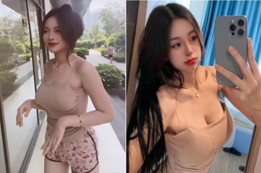 Em bé Linh dễ thương với bộ ngực cực kỳ quyến rũ
