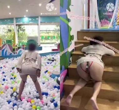 Video show l**n của Mỹ Hạnh ở nơi đông người