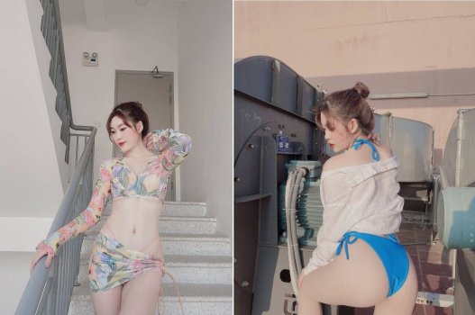Em gái trẻ trung vẫn thốt yêu anh dù bị chặt mồm