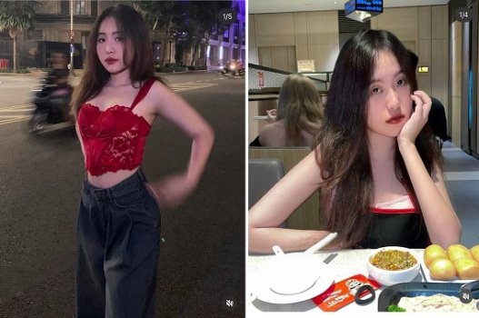 Em Lê Thu cho đi ăn thì cho địt luôn