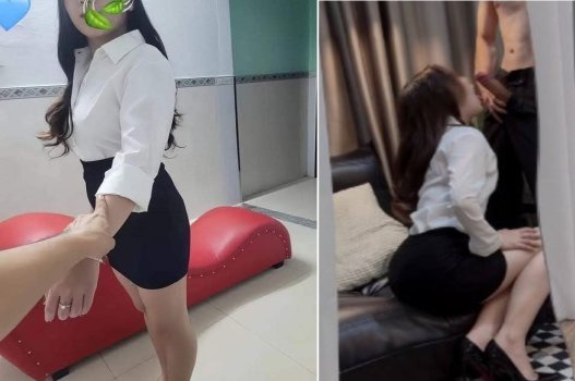 Thư ký làm tình vụng trộm với anh sếp